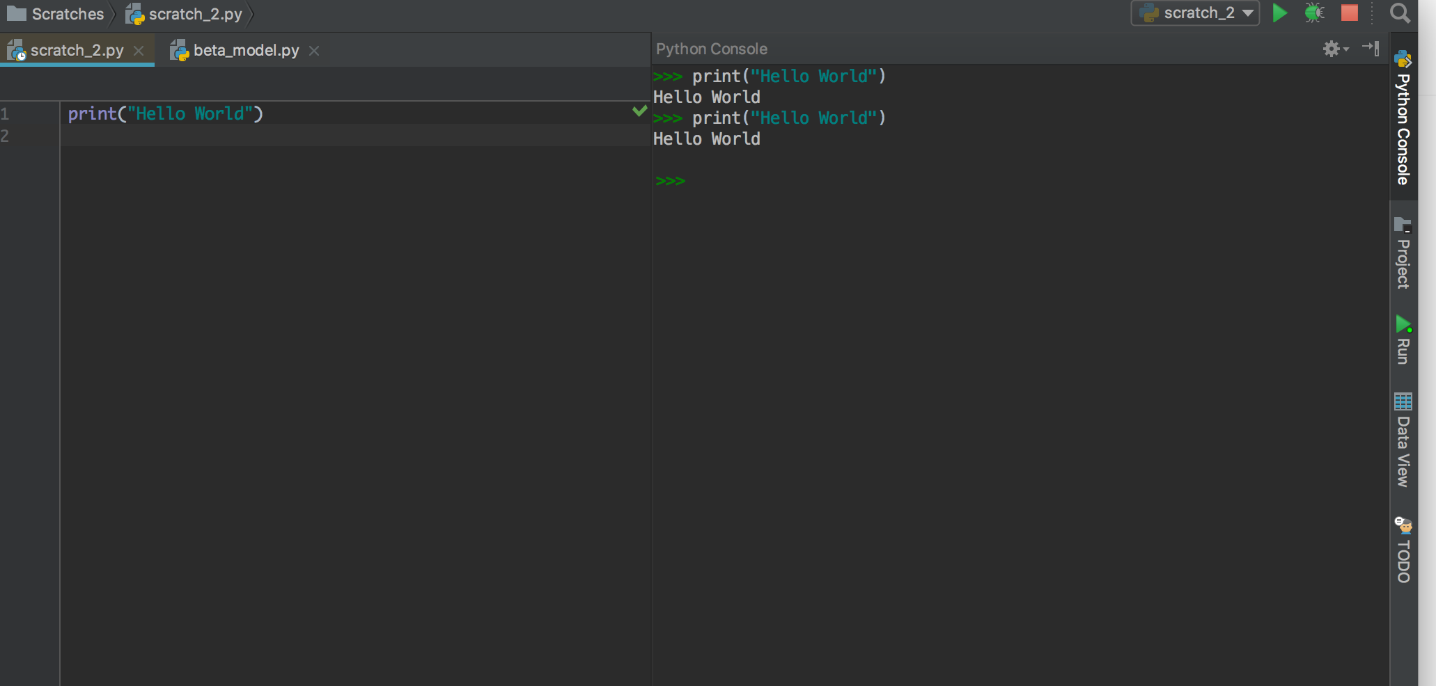 clear console pycharm